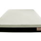 Pressure's Off's latest mattress, shown with a visible brand logo on a white background
